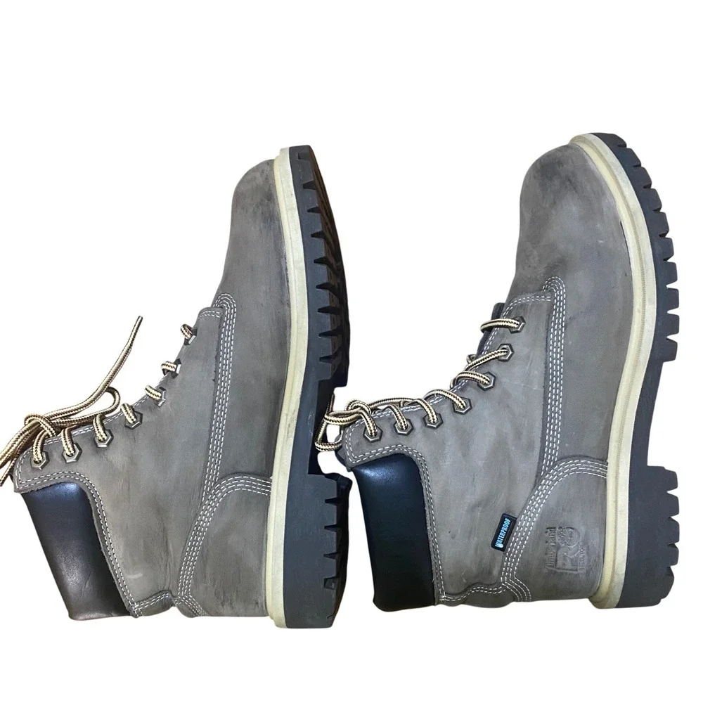Timberland PRO Direct Attach 6 Inch Steel Toe Waterproof‎ Work Boots Womens 7.5W